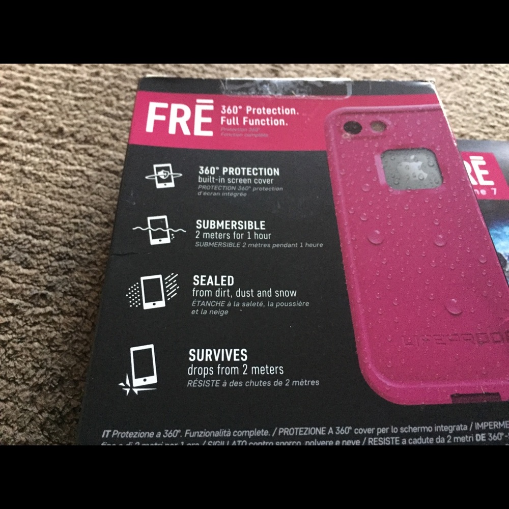 Life proof FRE IPhone7 360 Protection case
